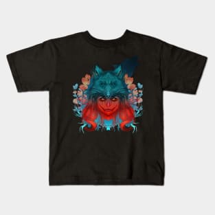 Animal Tribute Spirit Collection Wolf Kids T-Shirt